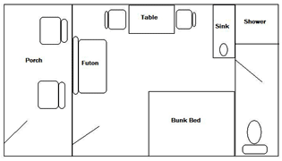 Deluxe Cottage Floor Plan