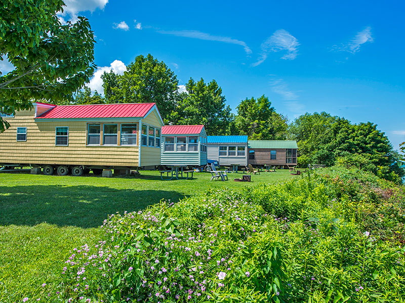 Lake Erie Camping Cabins - cabin