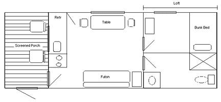 Standard Cottage Floor Plan